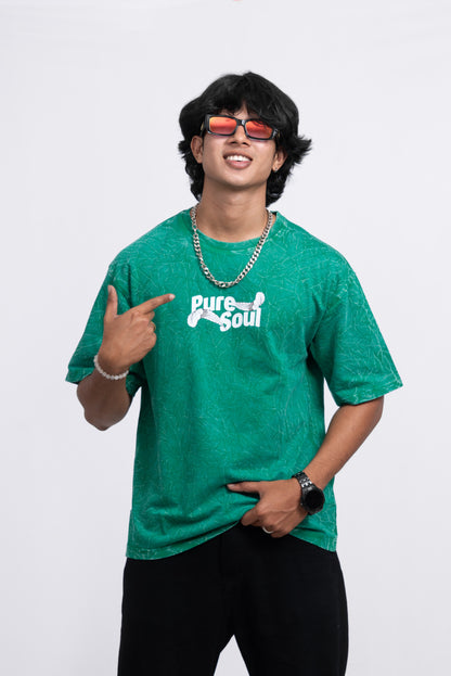 Pure Soul Oversized Tee - Energy. Peace. Clarity